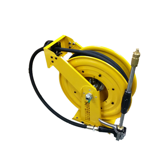 Retractable hose reel | Industrial pressure hose reel ASSH370D 