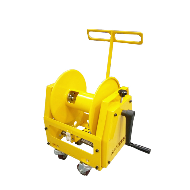 Cable reel storage  Hand crank cable reel AMSC530D - SUPERREEL
