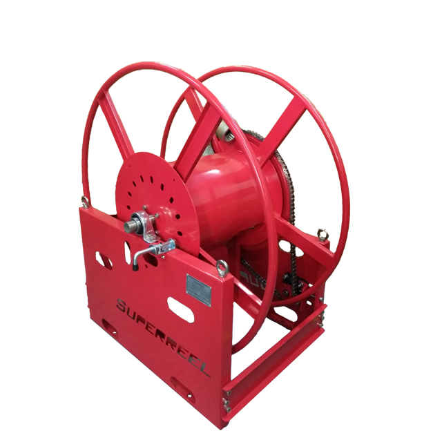 Quality manual hose reel | Agricultural hose reel AMSH790D - SUPERREEL