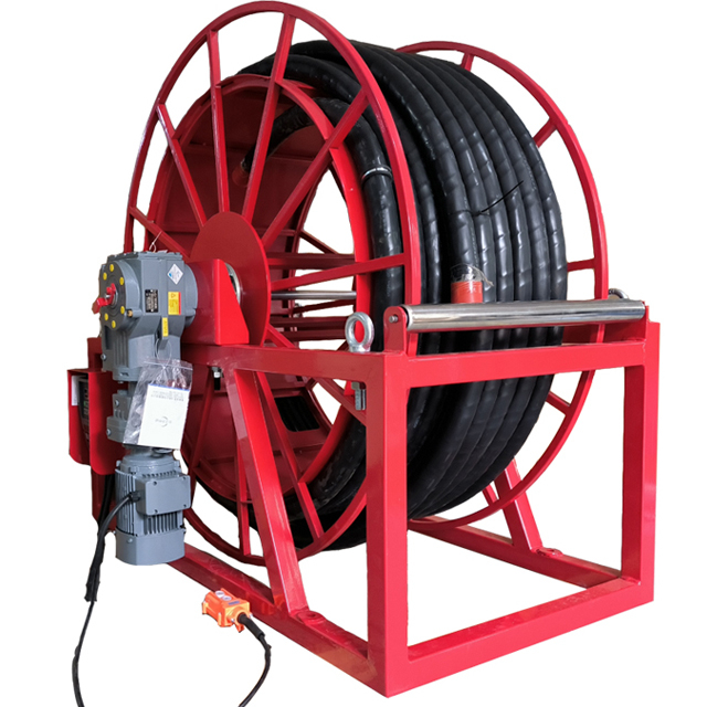 Shore power heavy duty cable reel 