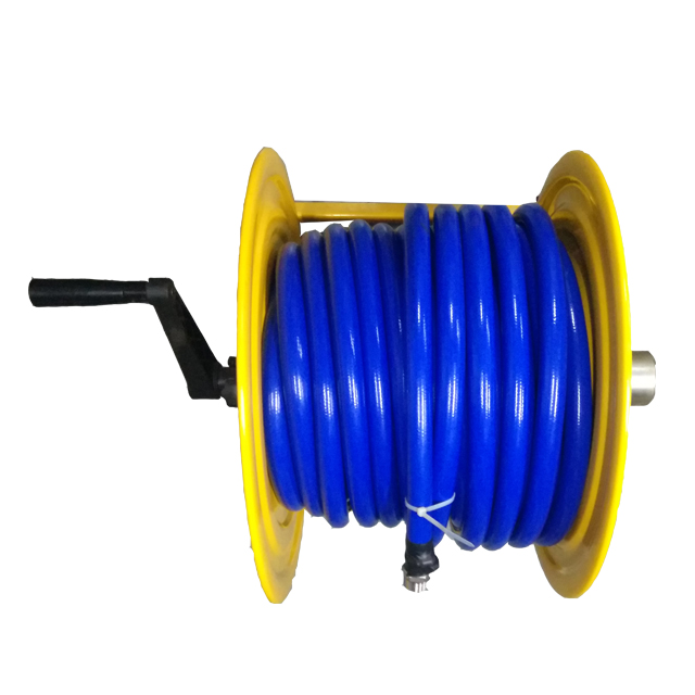 Hand crank air hose reel | Roll up hose reel AMSH500D