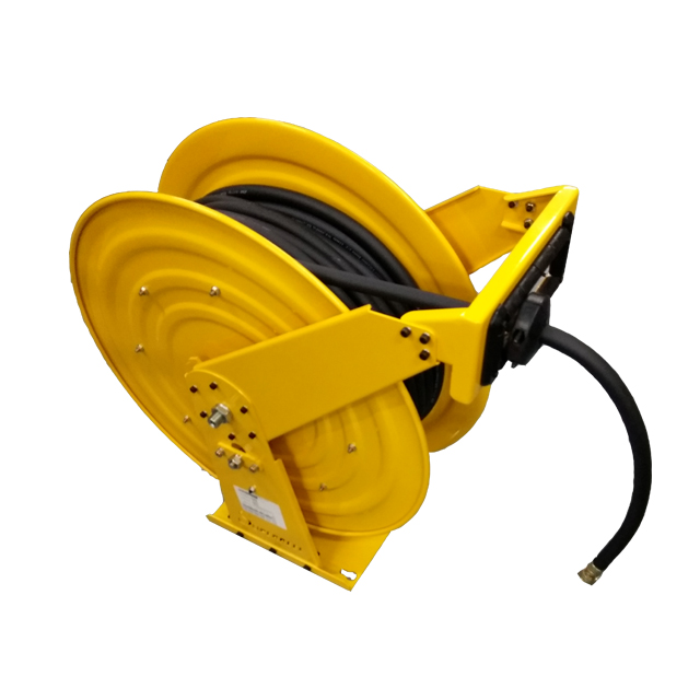 Hose reel heavy duty with hose guide rollers ASSH660D