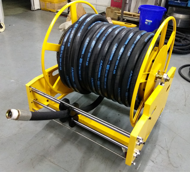 PM&I: Industrial Metal Heavy Duty Hose Reel: Air, Gas, Liquid, Fuel, Cable  and Lines: Main Page