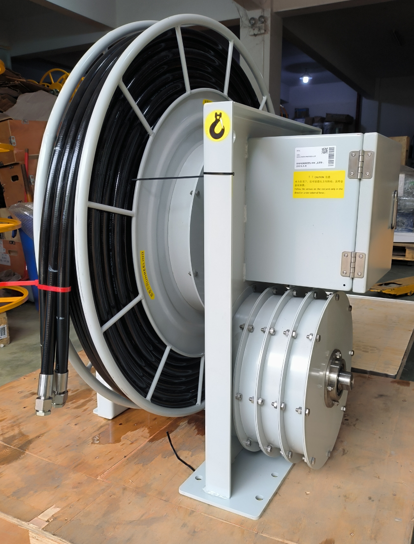 Large crane hose reel | Hydraulic hose reels ESDH1200F PICTURE