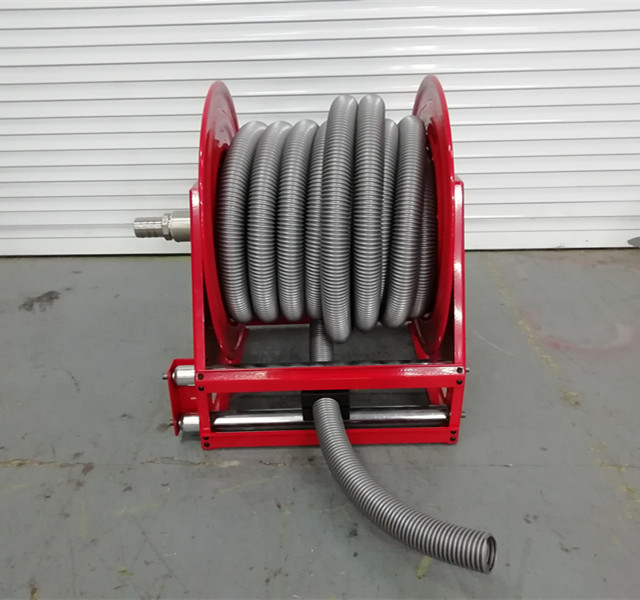 Industrial metal hose reel | Industrial vacuum hose reel ASSH530D PICTURE