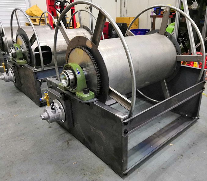 Stainless hose reel | Industrial water hose reel APSH790D PICTURE