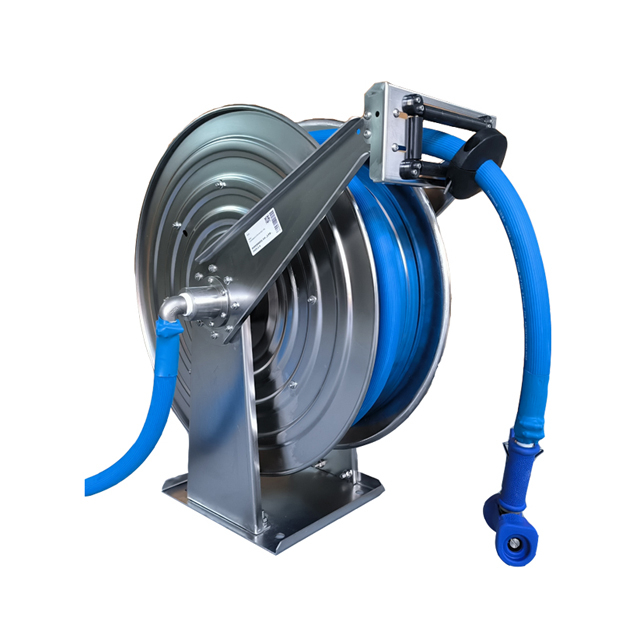 Stainless High pressure food grade hose reel 