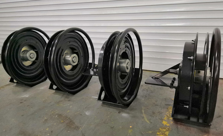 Dual hydraulic hose reel | Fuel hose reel ESDH370F PICTURE