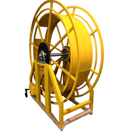 Industrial retractable hose reel | Large hose reel AESH1800D - SUPERREEL