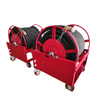 Retractable air compressor hose reel | Hose reel on wheels APSH790D